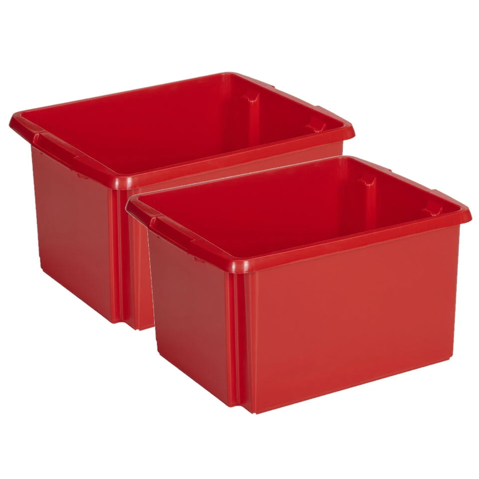 Nesta Opbergbox 32L Rood 2 Nesta Opbergbox 32L Rood - Afbeelding 2