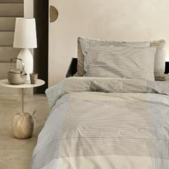 Damai Dekbedovertrek Base - Katoen - 140x200/220 Cm - Beige -Meubelwinkel 1000035112 0102