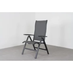 Suns New Castle Verstelbare Tuinstoel - Antraciet -Meubelwinkel 1000048819 0102