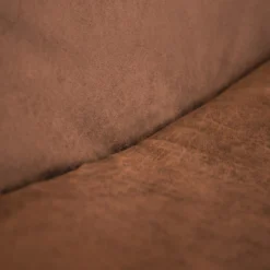 Industriële Fauteuil Cognac Lowen Eco Leer - Leder - Bruin -Meubelwinkel 1000049297 0104