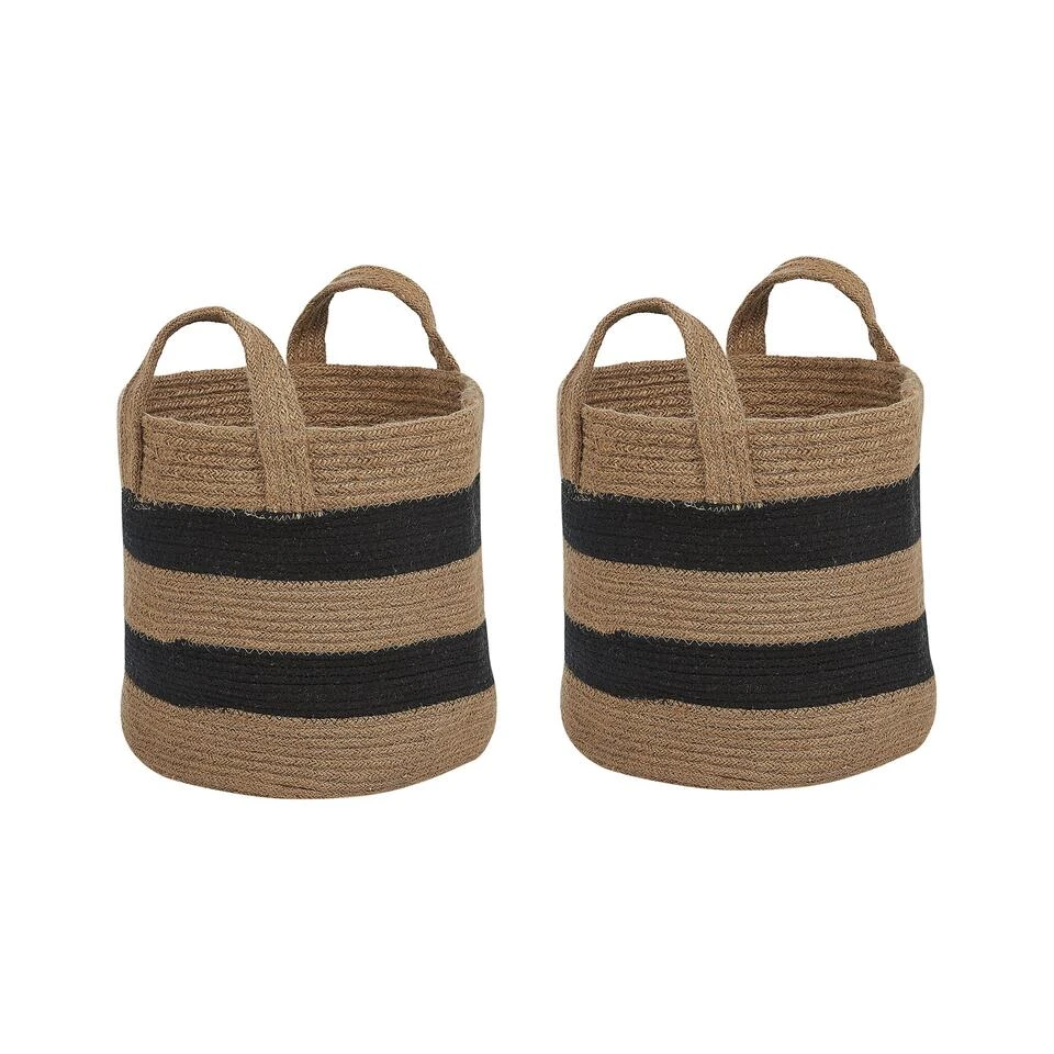 Beliani Mand GEREDE - Beige Jute 1 Beliani Mand GEREDE - Beige Jute