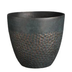 Mica Decorations Bravo Bloempot - H40 X Ø45 Cm - Groen