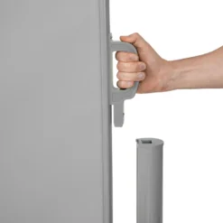 Tectake - Uittrekbaar Aluminium Windscherm Tuinscherm 200 X 300 Cm Grijs 7 Tectake - Uittrekbaar Aluminium Windscherm Tuinscherm 200 X 300 Cm Grijs -Meubelwinkel 1000082555 0103