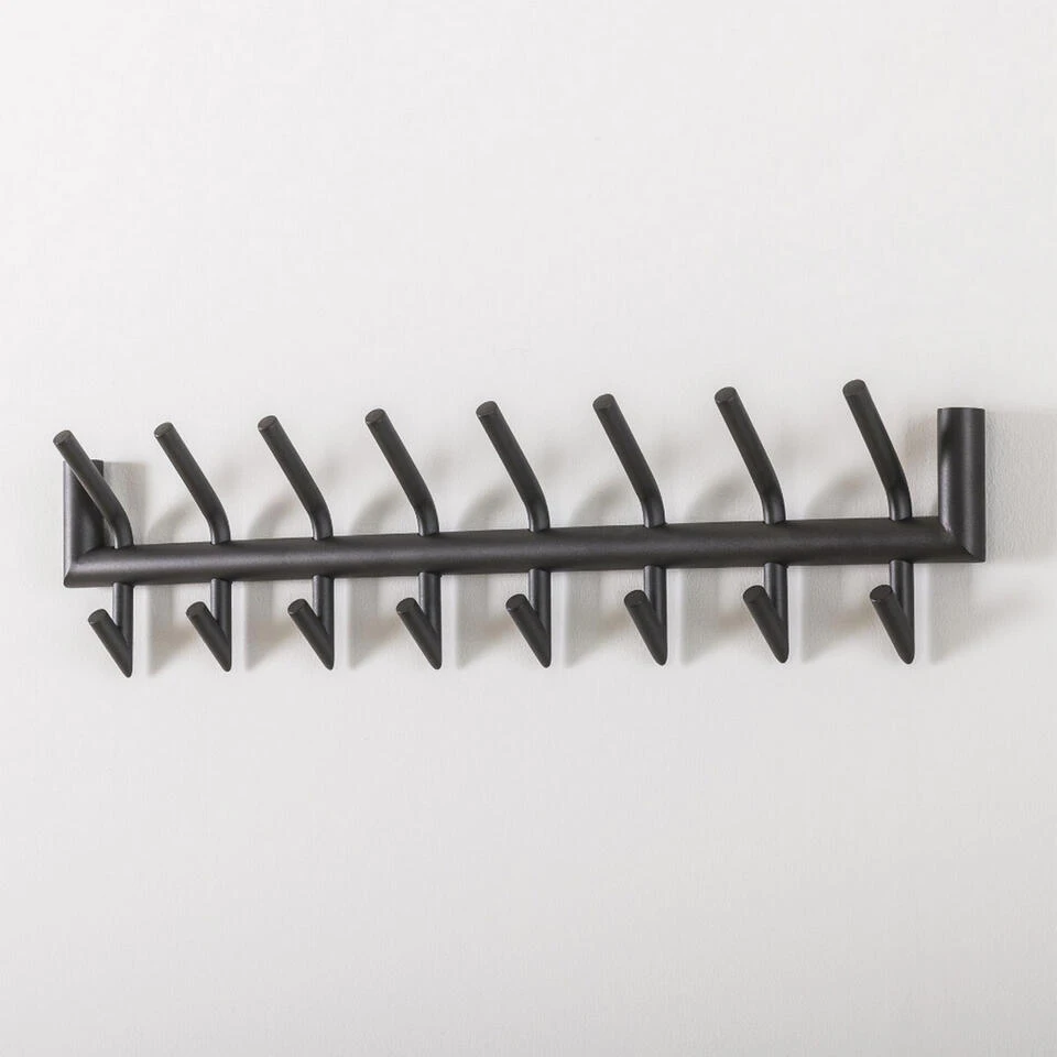 Kapstok Bello 8 - Metaal - Grijs 4 Kapstok Bello 8 - Metaal - Grijs - Afbeelding 4