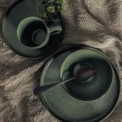 Dutch Rose Bord 27 Cm Groen -Meubelwinkel 1000085848 0102