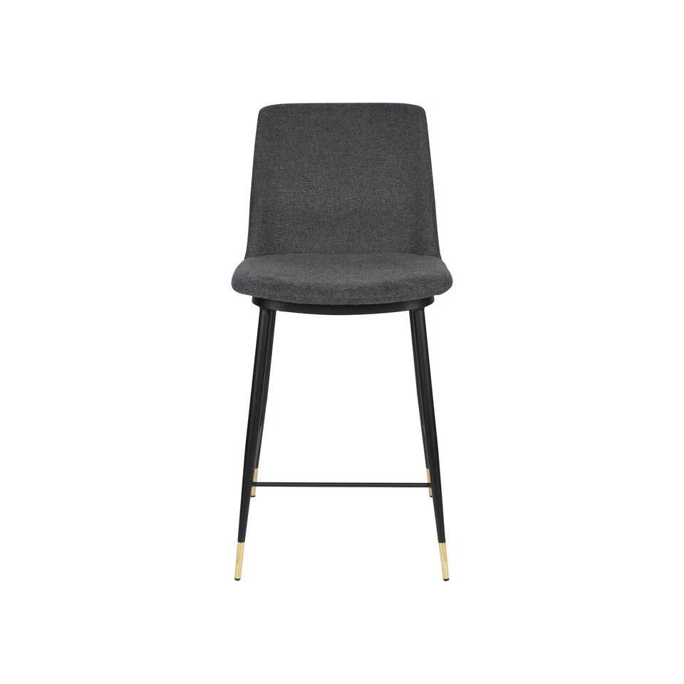 Rein Living Lionel Counterstoel - Donkergrijs - Set Van 2 4 Rein Living Lionel Counterstoel - Donkergrijs - Set Van 2 - Afbeelding 4