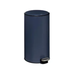 5Five Prullenbak/pedaalemmer - Donkerblauw - Metaal - 30 Liter - 62 Cm