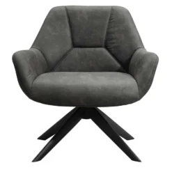 Fauteuil Mace - Stof - Grijs