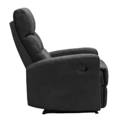 Relaxfauteuil Jackson - Stof - Zwart -Meubelwinkel 10209885 8000