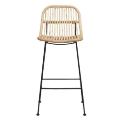 Barkruk Justin - Rotan - Naturel