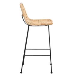 Barkruk Justin - Rotan - Naturel -Meubelwinkel 11100451 8000