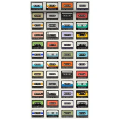 ESTAhome Behang XXL - Vintage Cassettes