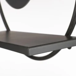 Mica Decorations Phoenix Wandspiegel Zwart -Meubelwinkel 1198049187 0102