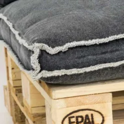 Unique Living Rugkussen Manouk Zwart - 120x40 Cm -Meubelwinkel 1404522933 0103