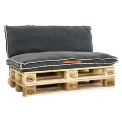 Unique Living Rugkussen Manouk Zwart - 120x40 Cm