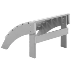 Beliani Voetenbankje ADIRONDACK - Grijs Kunsthout -Meubelwinkel 1a21fa97ee944b2e82d3225285fdf48c