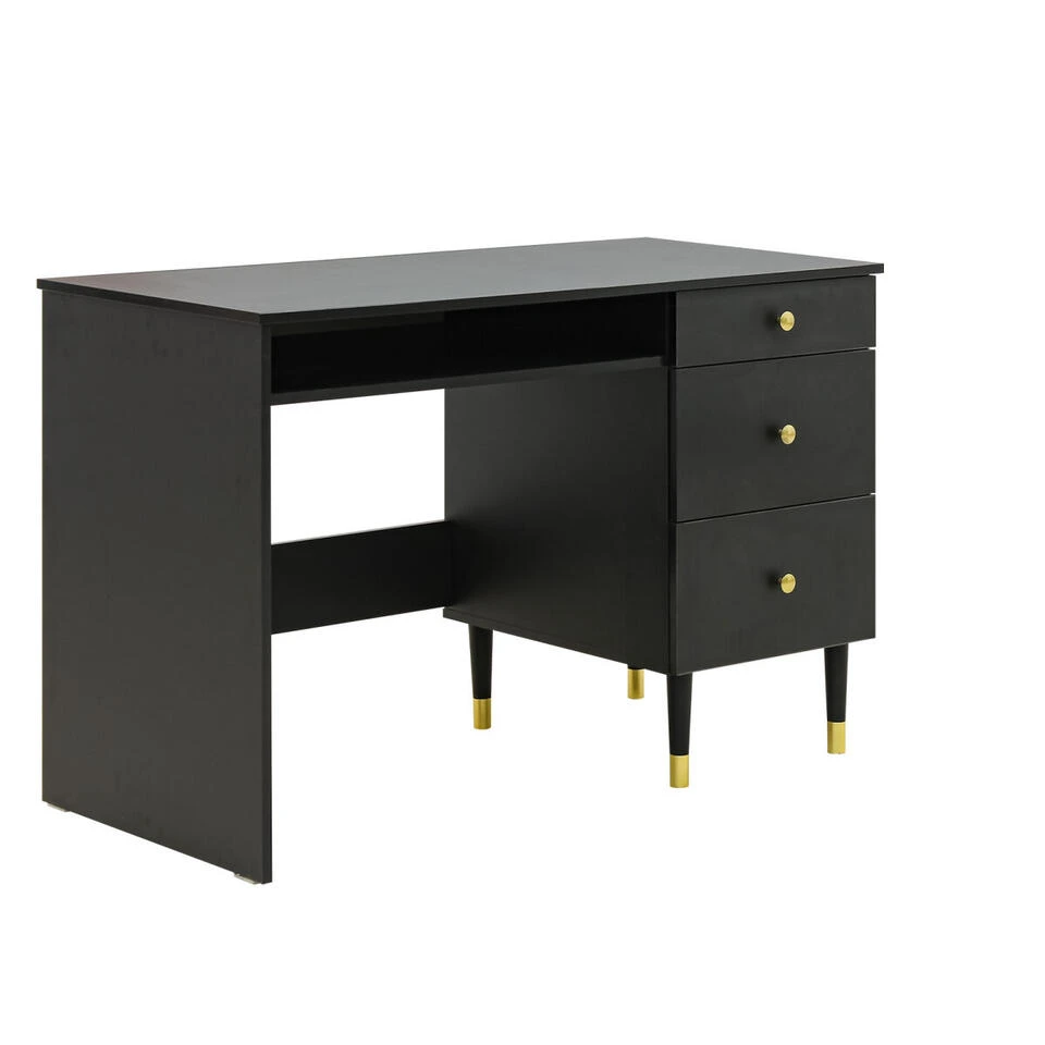 Bopita Cloë Bureau - Mat Zwart 3 Bopita Cloë Bureau - Mat Zwart - Afbeelding 3