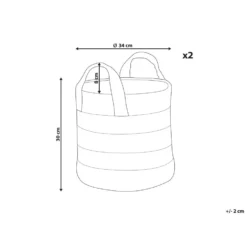 Beliani Mand GEREDE - Beige Jute 6 Beliani Mand GEREDE - Beige Jute -Meubelwinkel 51959e8c9e514809b0e15bcf0a6a6323