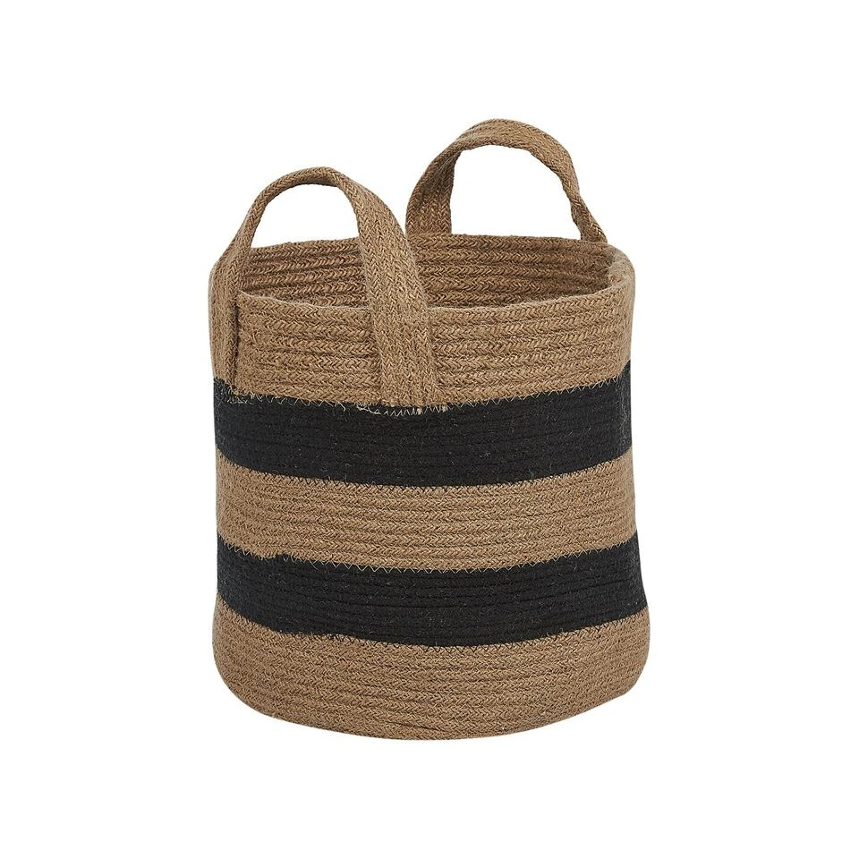 Beliani Mand GEREDE - Beige Jute 4 Beliani Mand GEREDE - Beige Jute - Afbeelding 4