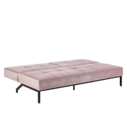Slaapbank Linz - Velvet Roze 6 Slaapbank Linz - Velvet Roze -Meubelwinkel 81020378 0400