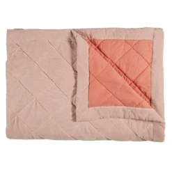 KAAT Amsterdam Plaid Ogibly - Roze - 260x260 Cm