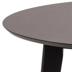 Eetkamertafel Roxy - Zwart - 76xØ105 Cm -Meubelwinkel 81026496 0400