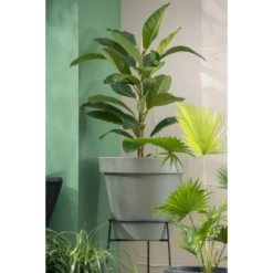 Bloempot Finn - Groen - 90% Gerecycled Kunststof - ø50 Cm 7 Bloempot Finn - Groen - 90% Gerecycled Kunststof - ø50 Cm -Meubelwinkel sf 54211142 1012